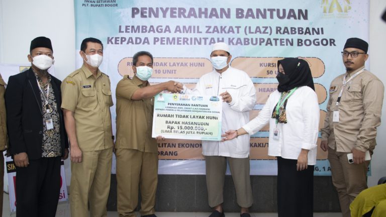 Sinergi LAZ Rabbani dan Pemkab Bogor untuk Membantu Masyarakat di Kabupaten Bogor