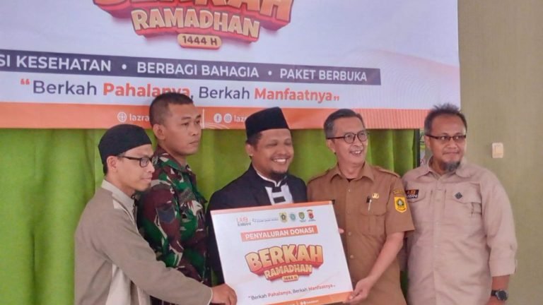 LAZ Rabbani Gelar Aksi Kesehatan, Berbagi Sembako dan Paket Berbuka